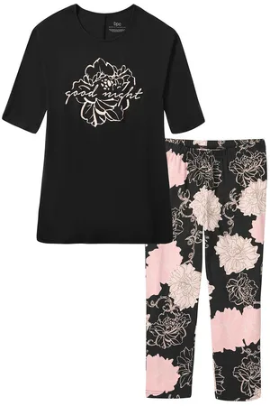 bonprix Capripyjama leggingseillä