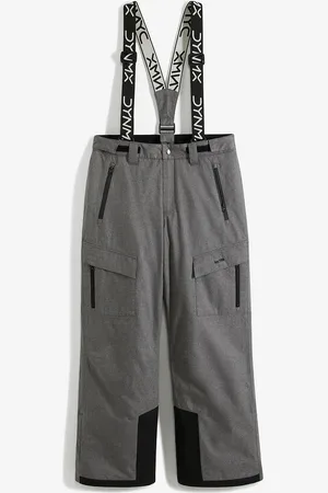 bonprix Regular fit -malliset tekniset thermohousut lumiresoreilla ja irrotettavilla henkseleillä, straight