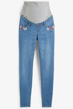 bonprix Äitiysfarkut kirjonnalla, skinny