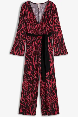 bonprix Jumpsuit leopardipainatuksella