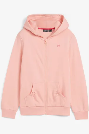 bonprix Lasten hupullinen collegetakki luomupuuvillasta