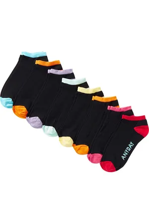 bonprix Sneakersukat viikonpäivät (8 paria/pakkaus) luomupuuvillalla