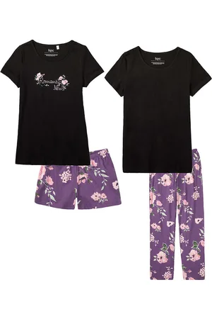 bonprix Pyjama ja shortsipyjama (4-os. setti)