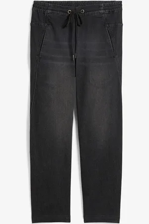bonprix Vajaamittaiset joustavat farkut, mid waist