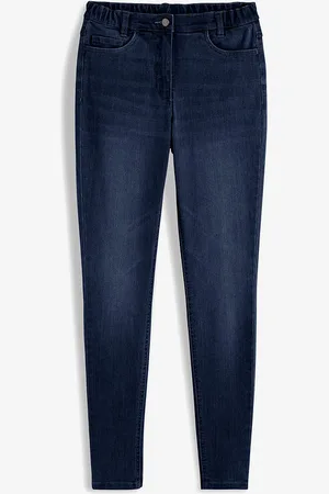 bonprix Skinny-farkut korkealla vyötäröllä, pitkä malli