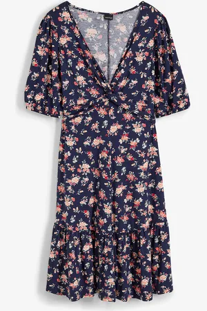 bonprix Jerseymekko puhvihihoilla