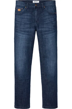 bonprix Joustavat farkut vahvistetulla haaraosalla, Classic Fit, kapenevat lahkeet