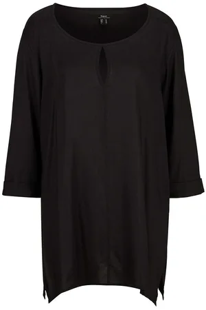 bonprix Oversized-pusero vinohelmalla
