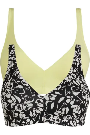 bonprix Kaarituettomat bralette-rintaliivit luomupuuvillalla, 2/pakkaus