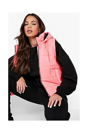 Boohoo Hooded Padded Gilet
