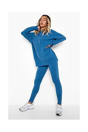 Boohoo Soft Knit Hoodie Co-ord