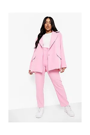 Boohoo Plus Oversized Blazer & Skinny Trouser Suits