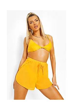 Boohoo Essentials Chiffon Flippy Beach Shorts