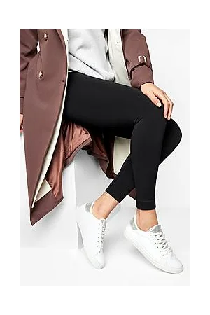 Boohoo Metallic Contrast Lace Up Trainer
