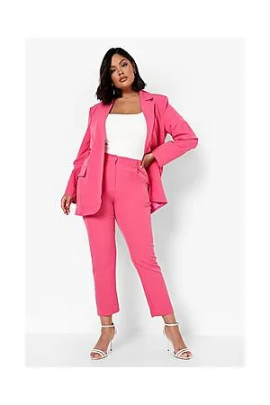 Boohoo Plus Oversized Dad Blazer & Trousers Suit