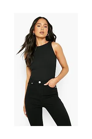 Boohoo Petite Racer Bodysuit