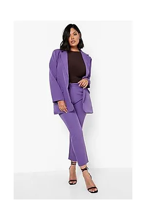 Boohoo Plus Oversized Dad Blazer & Trousers Suit