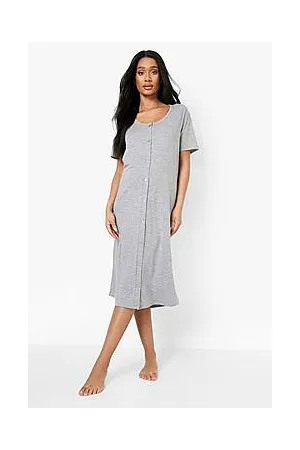 Boohoo Maternity Midi Button Front Nightie
