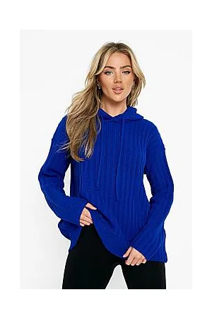 Boohoo Chunky Rib Hoodie