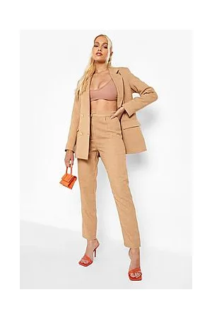 Boohoo Premium Slim Fit Tailored Trousers
