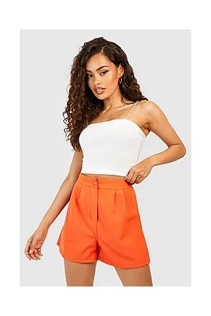 Boohoo Pleat Front Tailored Shorts
