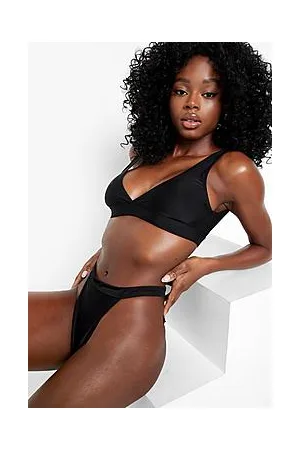 Boohoo Essentials Tanga Thong Recycled Bikini Brief