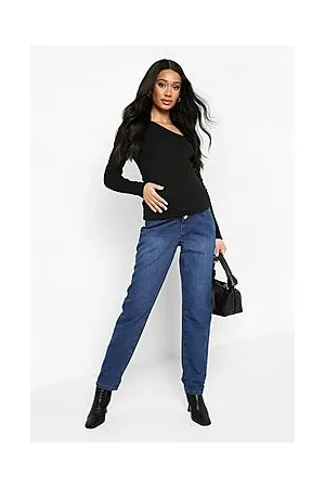 Boohoo Maternity Classic Mom Jeans