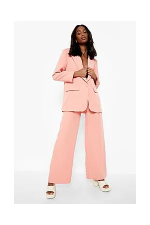 Boohoo Tailored Wide Leg Trousers