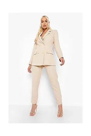 Boohoo Premium Slim Fit Tailored Trousers