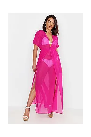Boohoo Split Leg Maxi Beach Kaftan