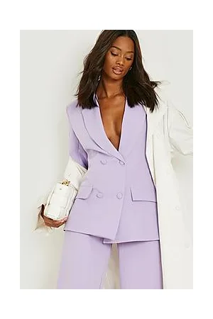 Boohoo Double Breasted Tailored Blazer