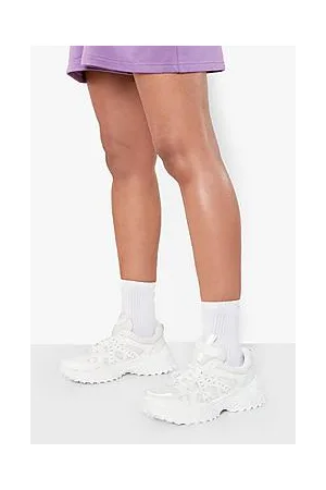 Boohoo Chunky Sole Tag Detail Trainer