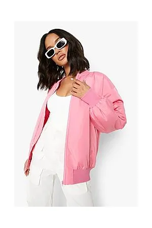 Boohoo Oversized Bomber Jacket