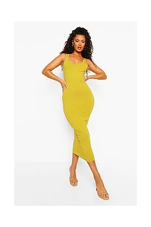 Boohoo Basics Sleeveless Bodycon Midaxi Dress