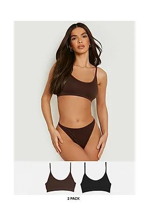Boohoo 2 Pack Seamfree Scoop Bralette