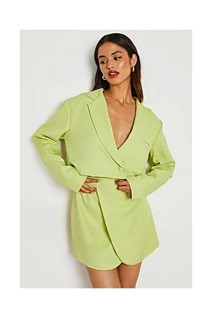 Boohoo Wrap Front Mini Skirt