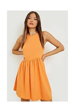 Boohoo Sleeveless Smock Dress