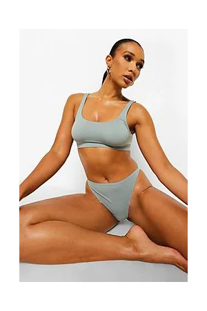 Boohoo Second Skin Brushed Square Neck Bralet
