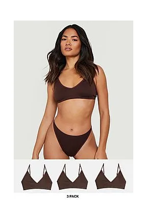 Boohoo 3 Pack Seamfree Triangle Bralet
