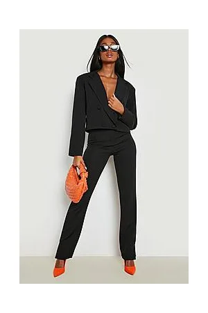 Boohoo Split Side Slim Fit Tailored Trousers