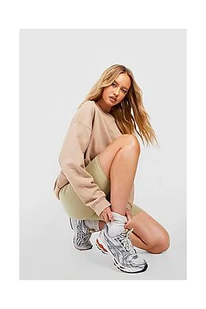 Boohoo Tall Sweat And Cycling Short Tracksuit