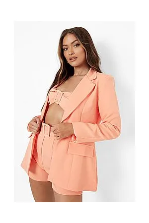 Boohoo Fitted Tailored Blazer