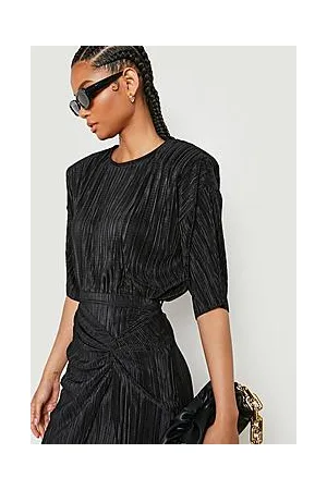 Boohoo Tall Plisse Oversized T-shirt