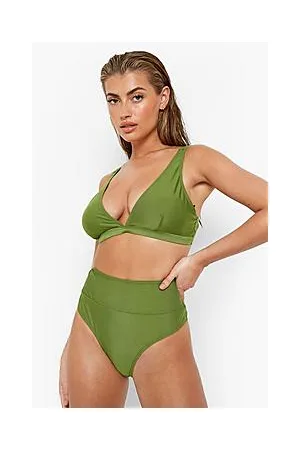 Boohoo High Waisted Thick Waistband Bikini Brief