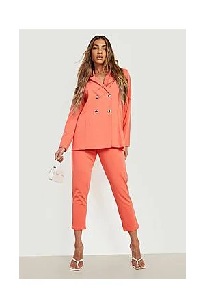 Boohoo Double Breasted Blazer & Slim Fit Trousers
