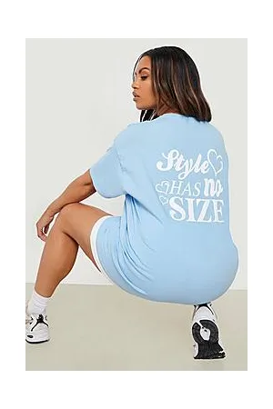 Boohoo Plus Style Has No Size Slogan T-shirt