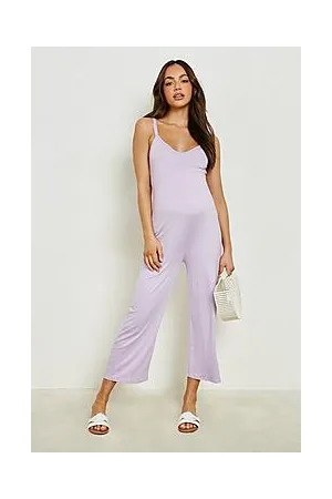 Boohoo Maternity Strappy Culotte Jumpsuit