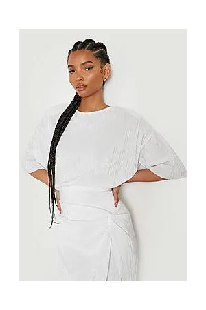 Boohoo Tall Plisse Oversized T-shirt