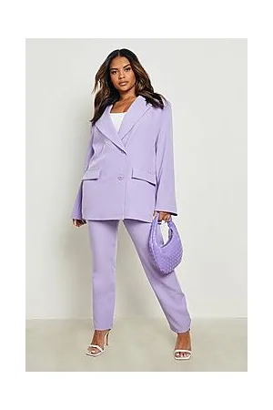 Boohoo Plus Oversized Blazer & Skinny Trouser Suits