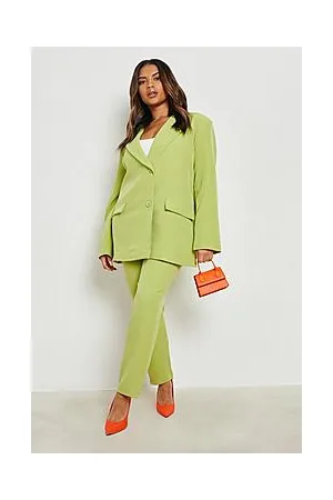 Boohoo Plus Oversized Blazer & Skinny Trouser Suits